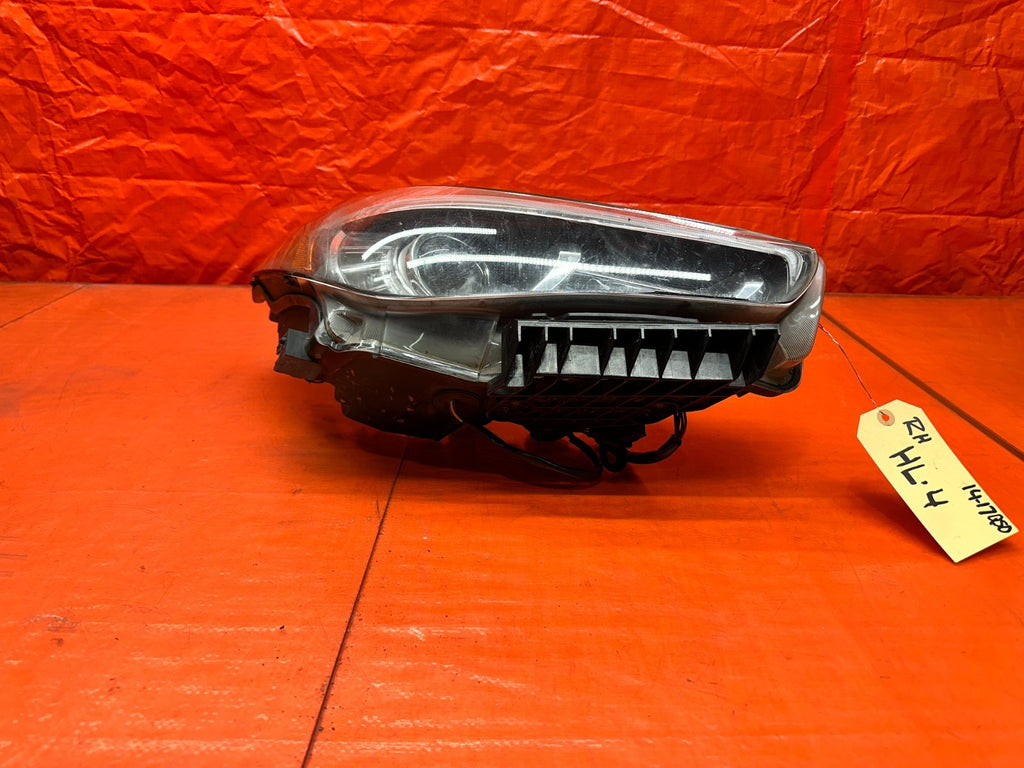 14 17 INFINITI Q50   PASSENGER RIGHT HEAD LIGHT HEAD LAMP HEADLIGHT NON AFS6