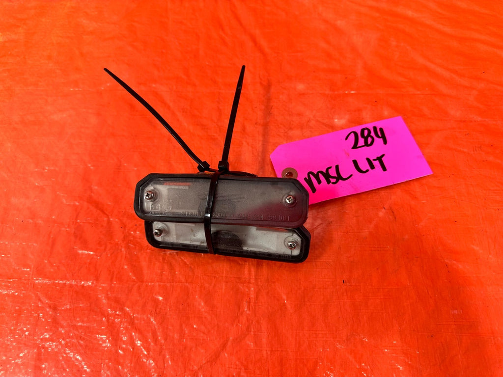 96 00 HONDA CIVIC COUPE   LICENSE PLATE LIGHT LAMP SET   LEFT & RIGHT   OEM #2841