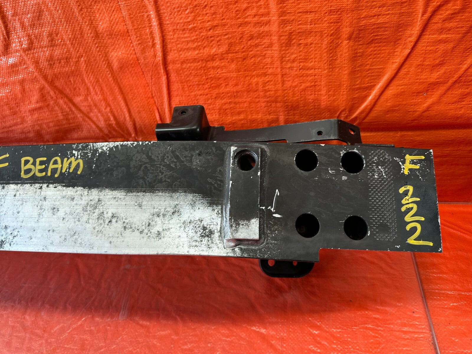 14 20 INFINITI Q50   FRONT CRASH BEAM REINFORCEMENT RE BAR   OEM FACTORY #2222