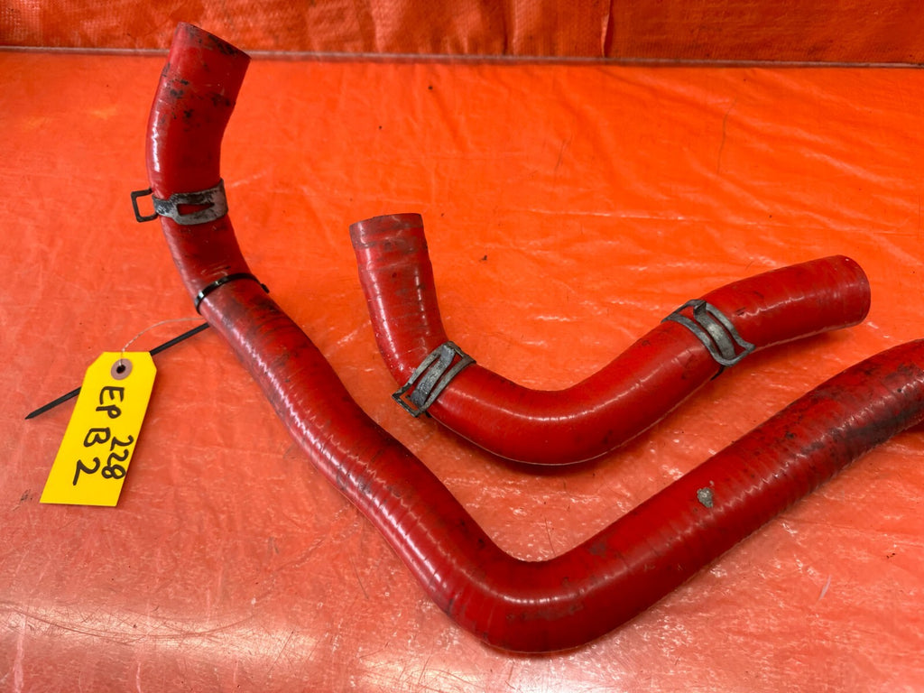 94 01 ACURA INTEGRA   RADIATOR HOSES   UNKNOWN BRAND   RED COLOR   #2283