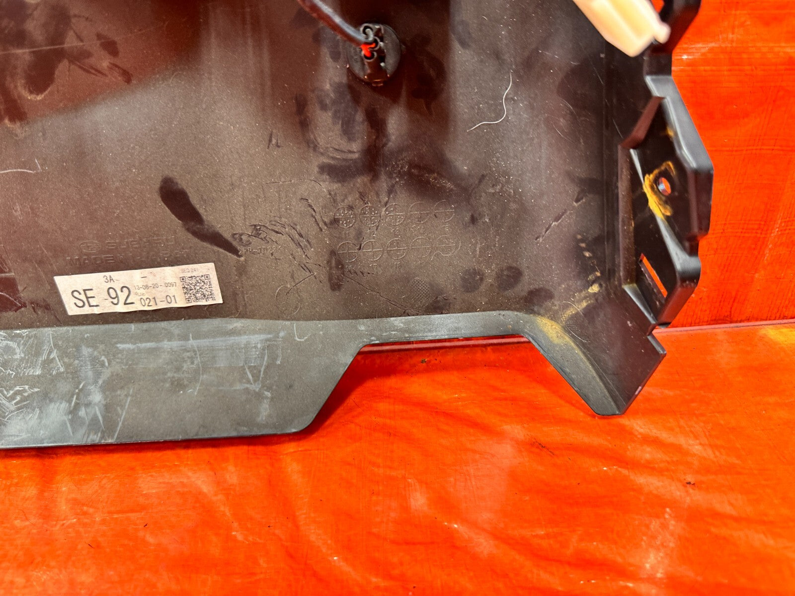 13 16 SCION FRS   KNEE TRIM UNDER STEERING COLUMN LOWER COVER   OEM #2936