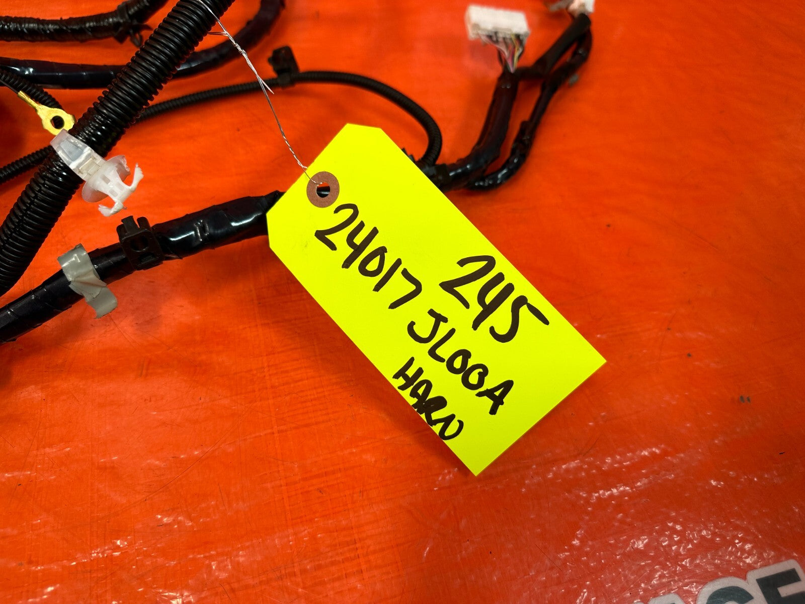 2008 08 INFINITI G37 2D COUPE   BASE   SUB WIRE HARNESS WIRING LOOM   OEM #24511
