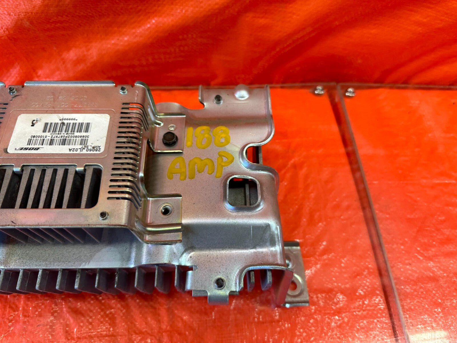 08 15 INFINITI G37 & Q60   2D COUPE   COMPLETE FACTORY BOSE AMPLIFIER   OEM #1886