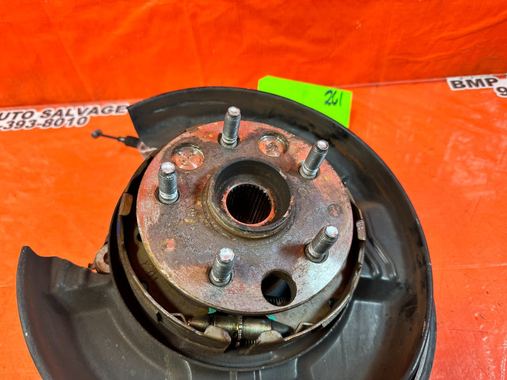02 10 LEXUS SC430   PASSENGER RIGHT REAR SPINDLE KNUCKLE HUB   OEM FACTORY #2615