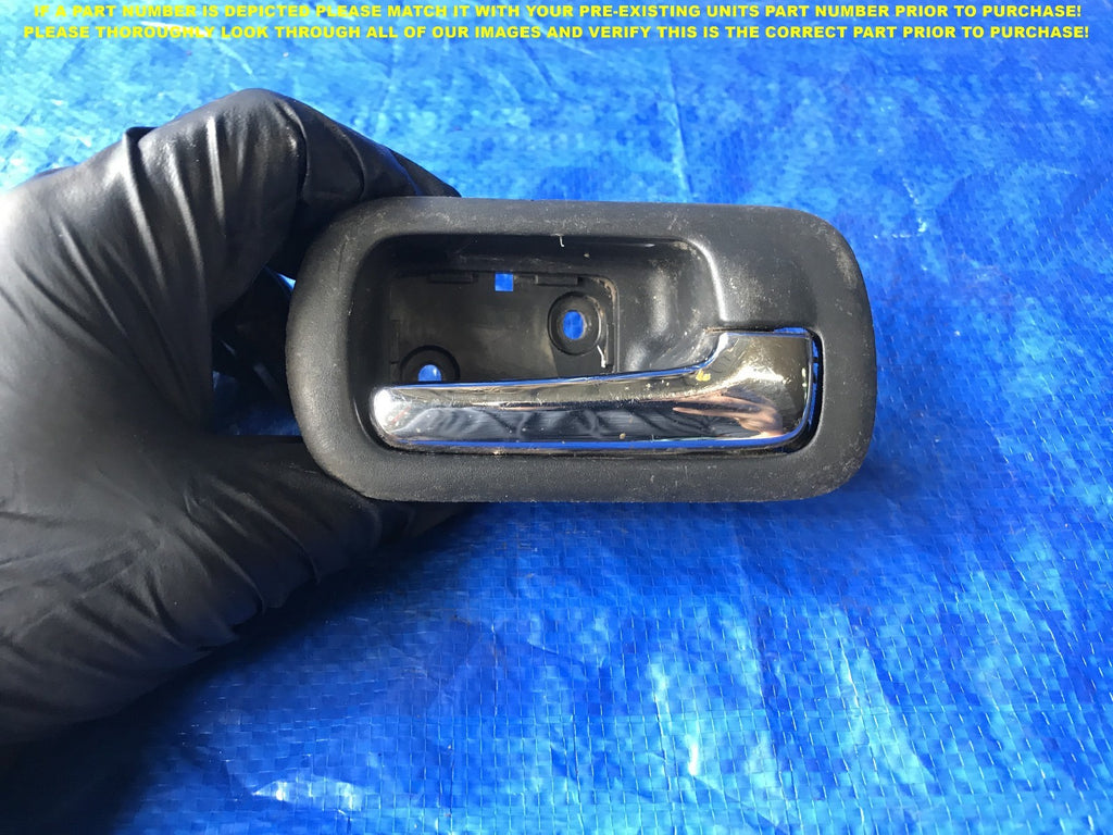 OEM 2001 2002 2003 CIVIC SEDAN PASSENGER RIGHT REAR INTERIOR DOOR HANDLE  0