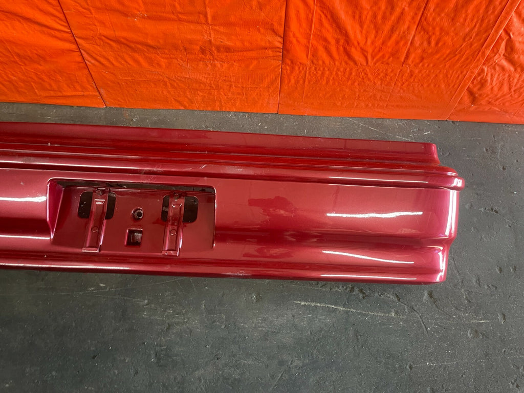 90 91 HONDA CRX   REAR   BUMPER COVER   PAINTED RED   GENUINE FACTORY OEM #613