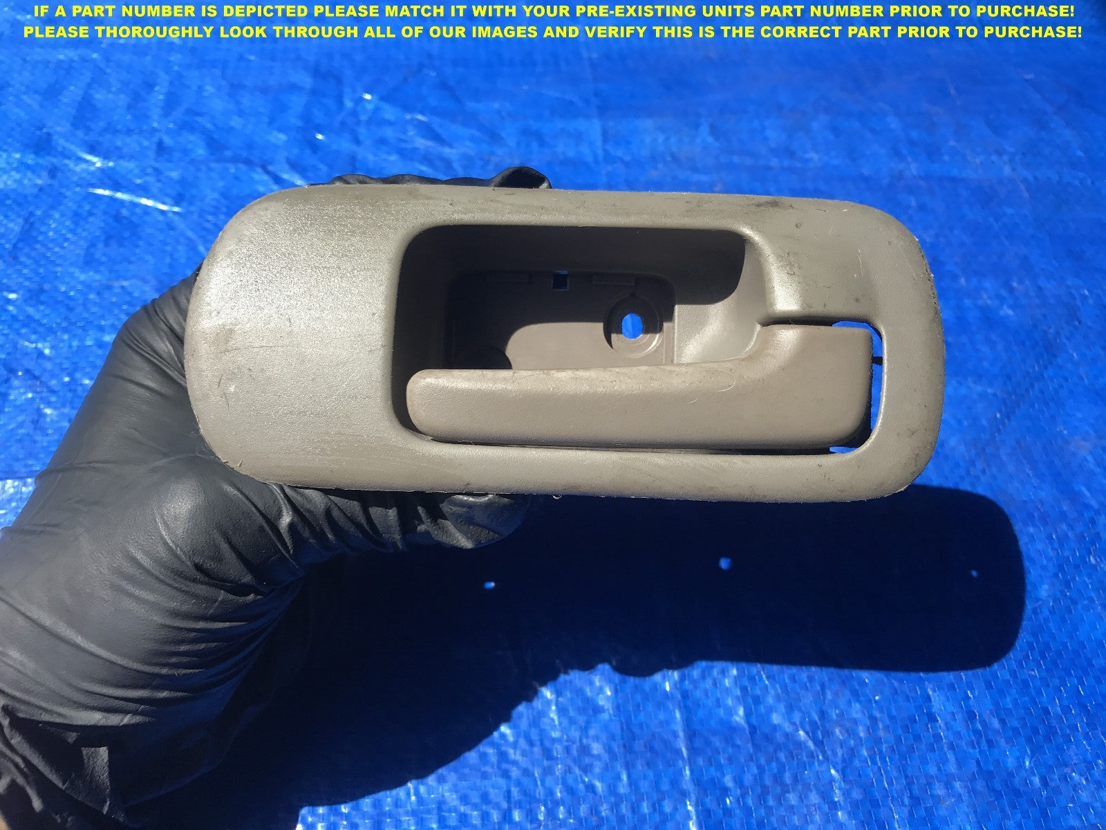 OEM 96 1997 1998  HONDA CIVIC SEDAN PASSENGER RIGHT FRONT INTERIOR DOOR HANDLE0