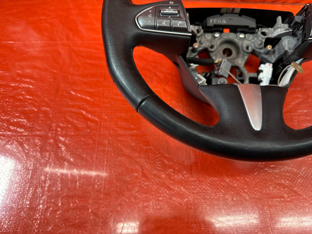 2016 16 INFINITI Q50 RED SPORT 400 RWD   STEERING WHEEL   NON HEATED   OEM #21512