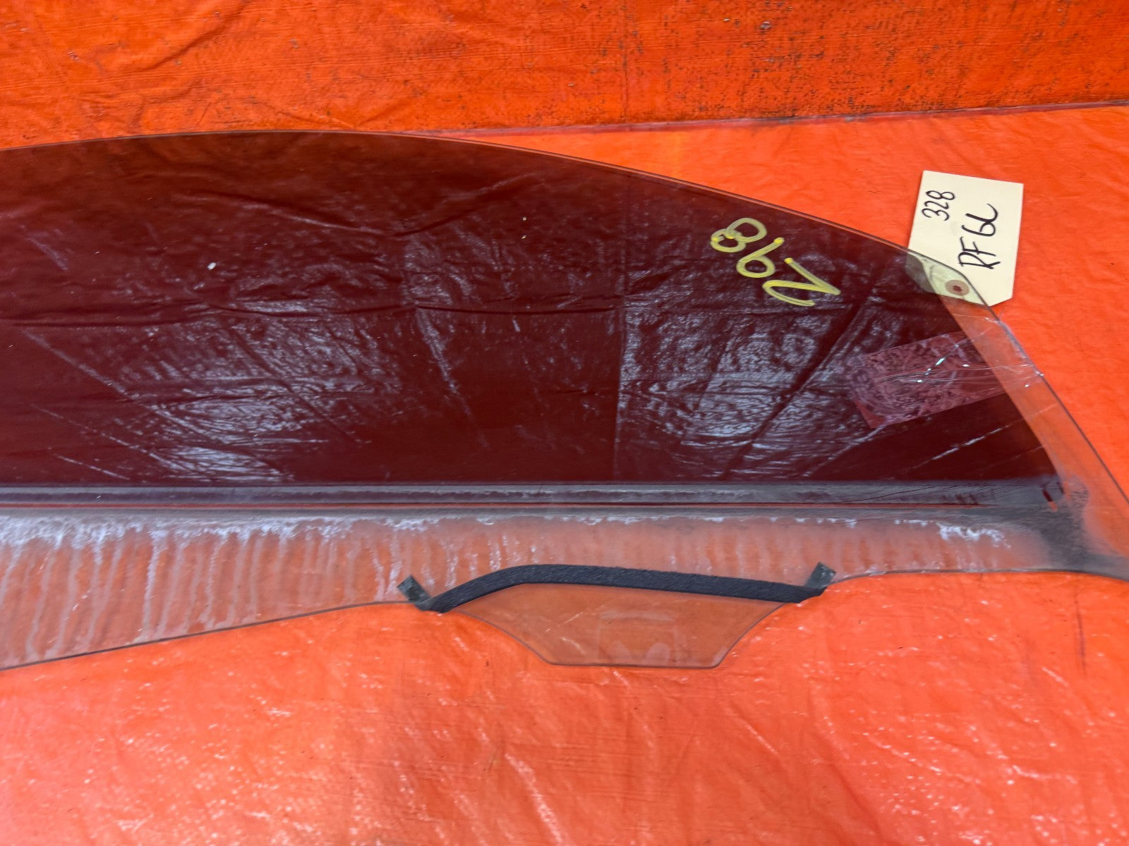 08 15 INFINITI G37 & Q60 2D COUPE PASSENGER RIGHT FRONT   DOOR GLASS WINDOW 3283