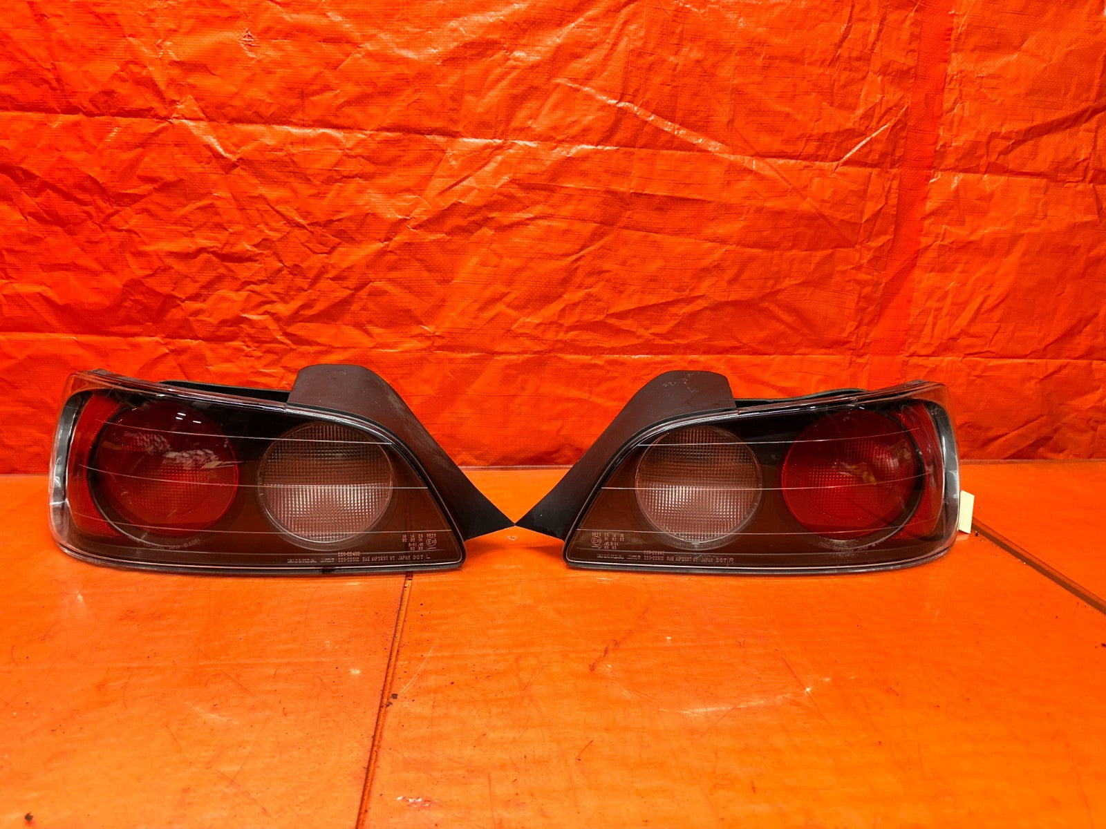 00 03 HONDA S2000 AP1 2.0L REAR TAIL LIGHTS LAMPS LEFT RIGHT SET OEM #3370