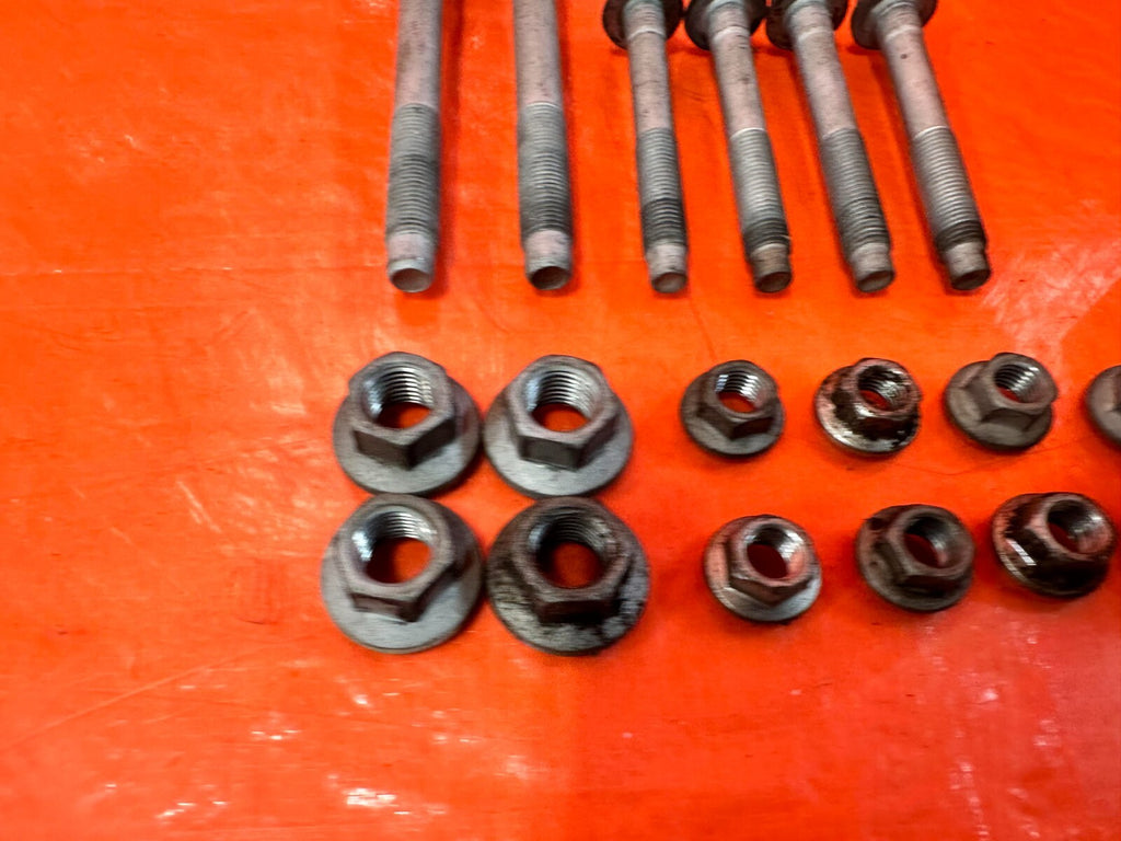 17 20 INFINITI Q60   FRONT SUBFRAME CROSSMEMBER K FRAME BOLTS   OEM #2896