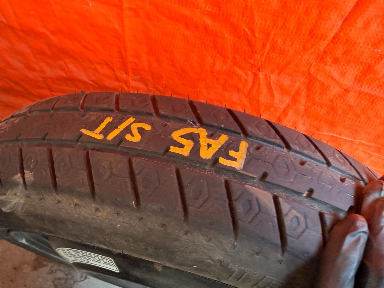 04 14 TSX / 02 06 RSX TYPE S 13 15 ILX / 06 15 CIVIC SI SPARE TIRE WHEEL RIM #FA6