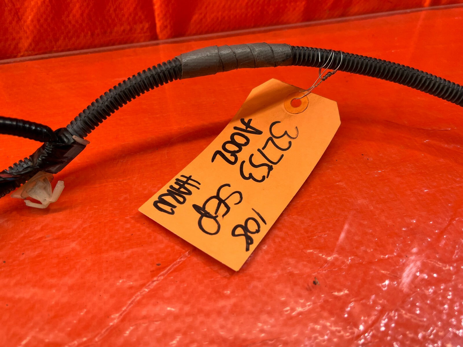06 08 ACURA TL   DOOR WIRING HARNESS WIRE LOOM   PASSENGER RIGHT REAR   OEM #1088