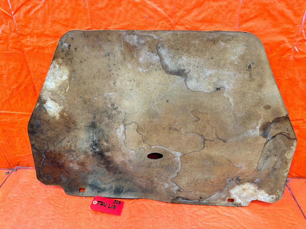 90 91 HONDA CIVIC HATCHBACK   TRUNK LINER CARDBOARD AUTHENTIC OEM #3250