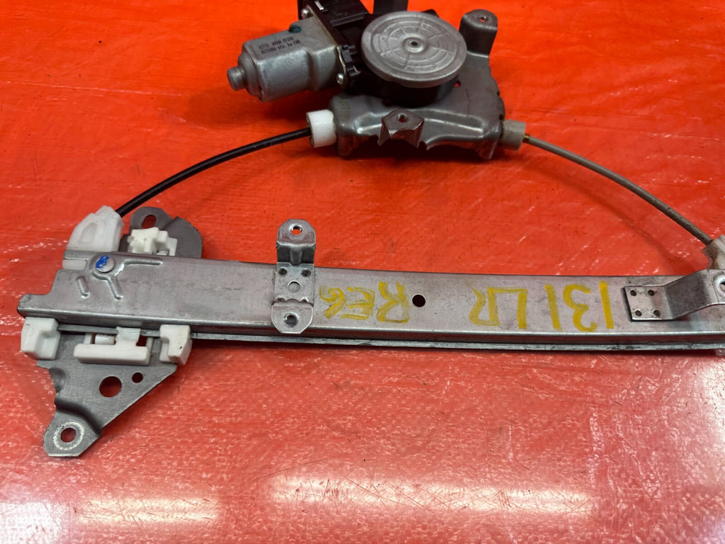 14 20 INFINITI Q50   DRIVER LEFT REAR   WINDOW REGULATOR W/ MOTOR   OEM #1315