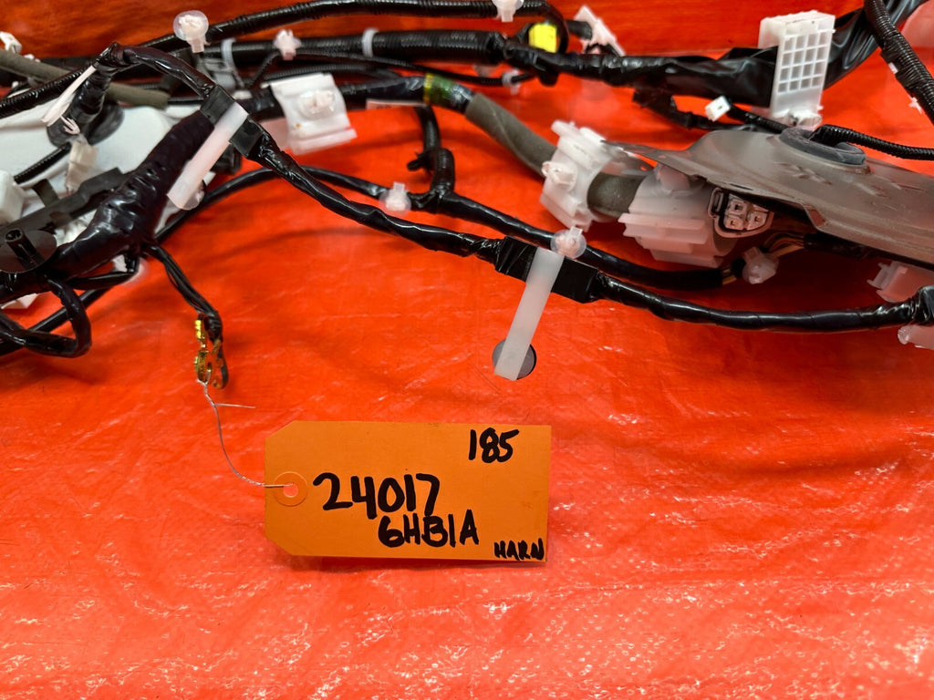 16 17 INFINITI Q50 RED SPORT 400   INTERIOR FLOOR BODY HARNESS 24017 6HB1A   1855