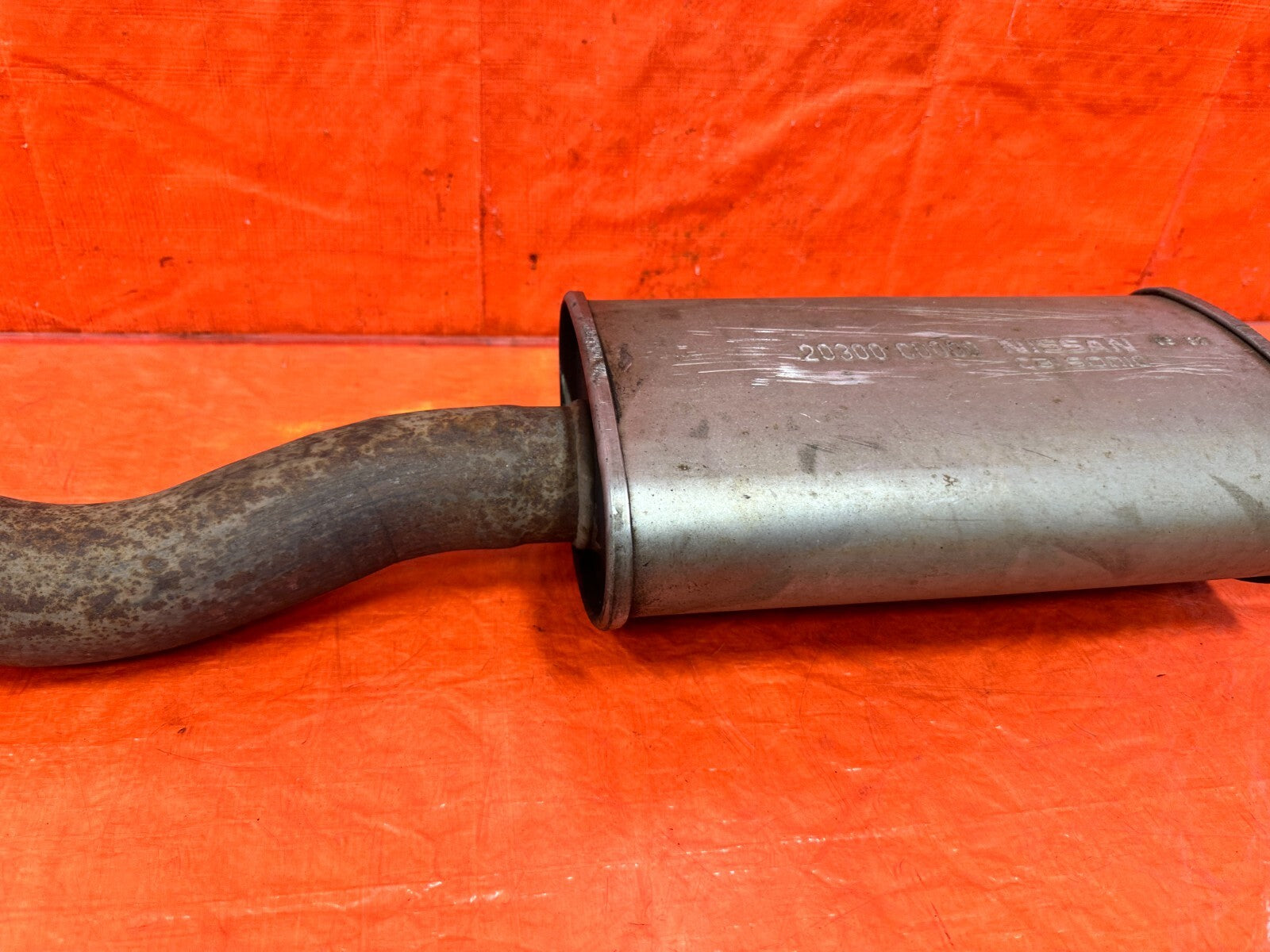 03 05 INFINITI G35 COUPE   CENTER EXHUAST MID PIPE W/ RESONATOR   OEM #2983