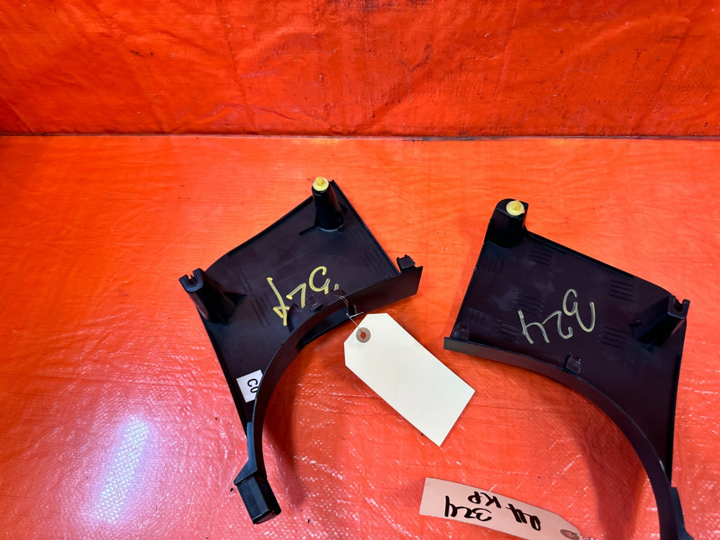18 22 HONDA ACCORD 1.5L   LEFT AND RIGHT INTERIOR KICK PANELS   BLACK   OEM #32414