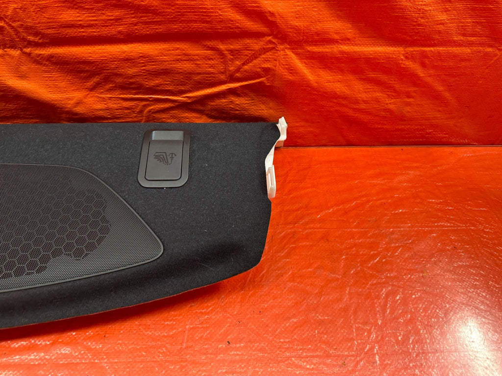 17 20 INFINITI Q60   REAR UPPER TRUNK TRIM / SPEAKER COVER   OEM FACTORY #2005