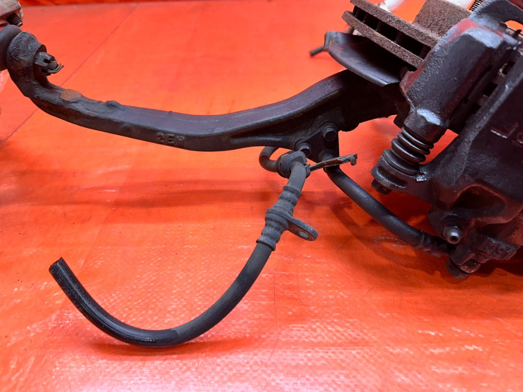 92 95 HONDA CIVIC EX   FRONT KNUCKLE SPINDLE BRAKE CONVERSION CALIPERS OEM #3339