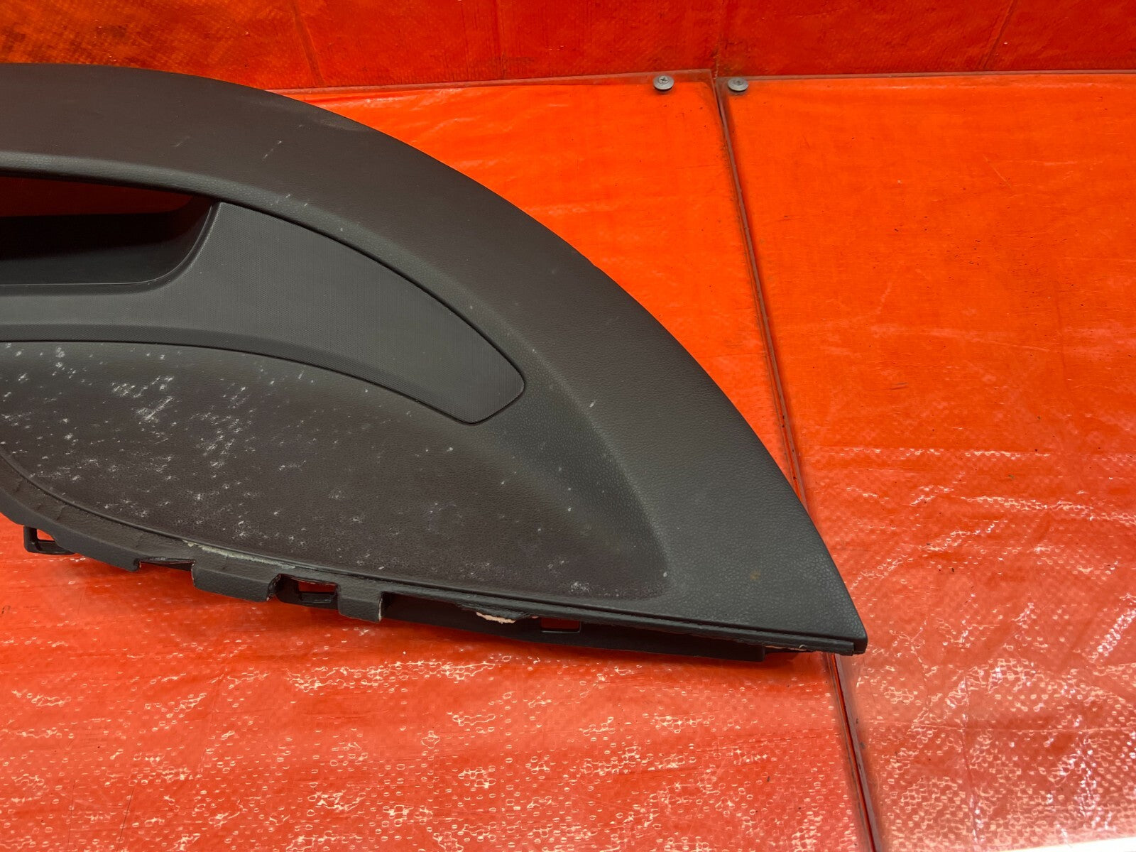 06 11 HONDA CIVIC SI UPPER DASH DASHBOARD SPEEDOMETER BEZEL TRIM PLASTIC OEM 1633
