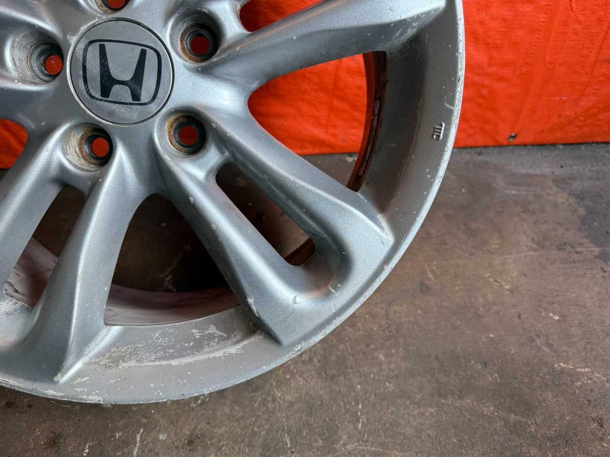 06-11 HONDA CIVIC SI - FACTORY 5 SPOKE 17 INCH WHEEL RIM - OEM GENUINE OE 3063