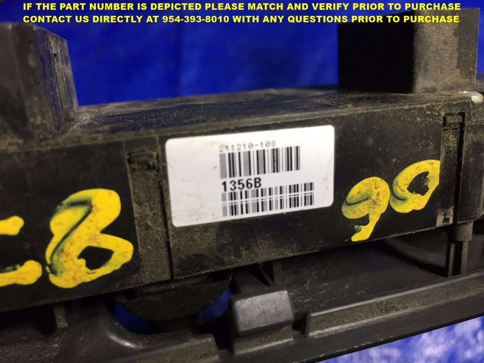 OEM 01 2002 2003 DODGE DAKOTA 2 DOOR DRIVER LEFT MASTER WINDOW SWITCH 211210 1083