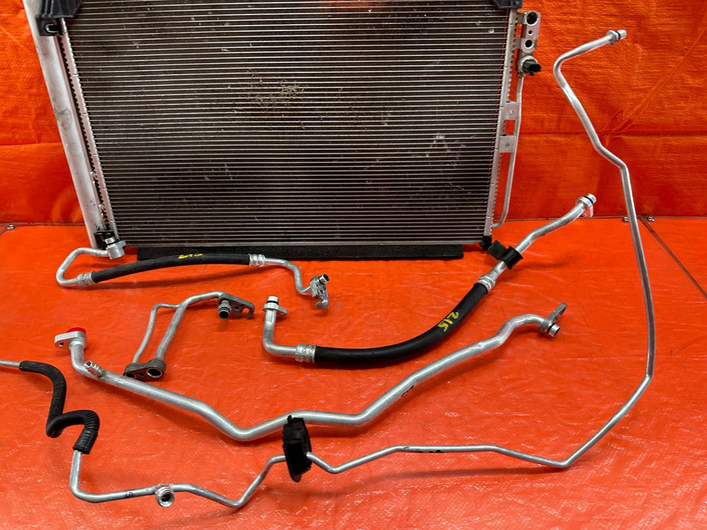 16 20 INFINITI Q50   3.0L   AC LINE SET LINES PIPES HOSES W/ CONDENSER OEM #2157