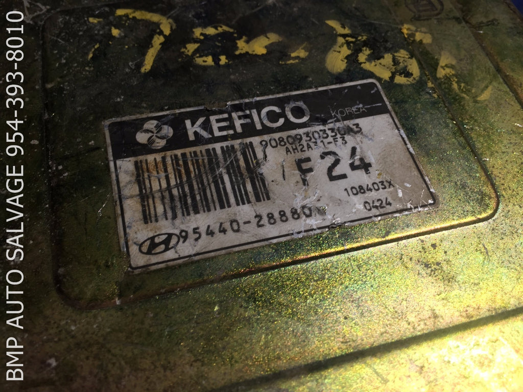 OEM 2000 HYUNDAI TIBURON 95440 28880 TRANSMISSION COMPUTER BRAIN TCU #1112 #CV551