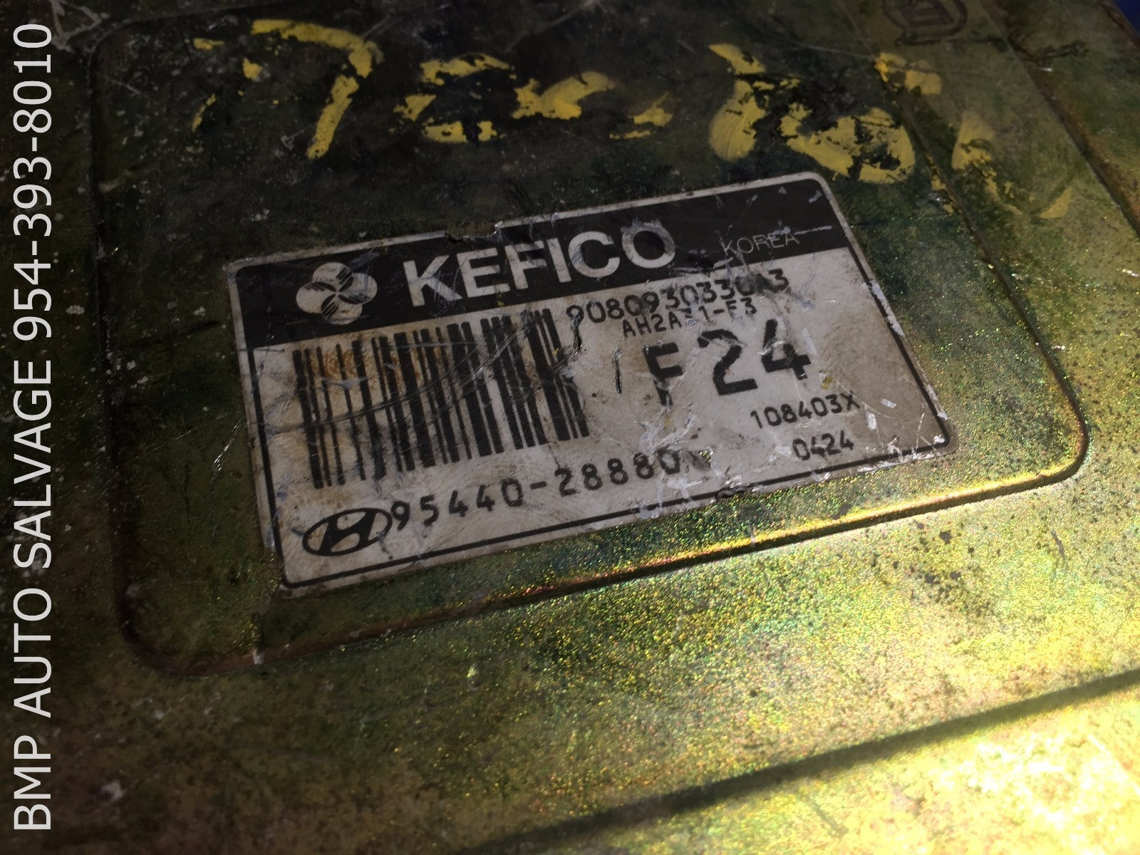 OEM 2000 HYUNDAI TIBURON 95440 28880 TRANSMISSION COMPUTER BRAIN TCU #1112 #CV551