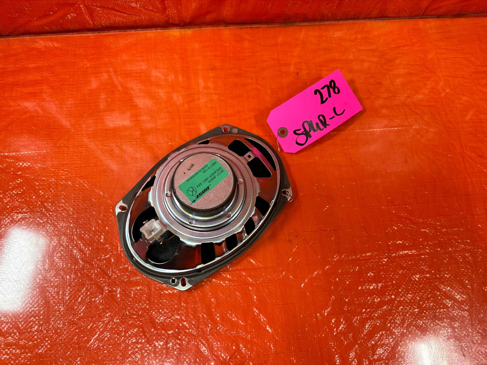 09 15 INFINITI G37 CONVERTIBLE   REAR BOSE SPEAKER   28157 JM20A   OEM 278 14