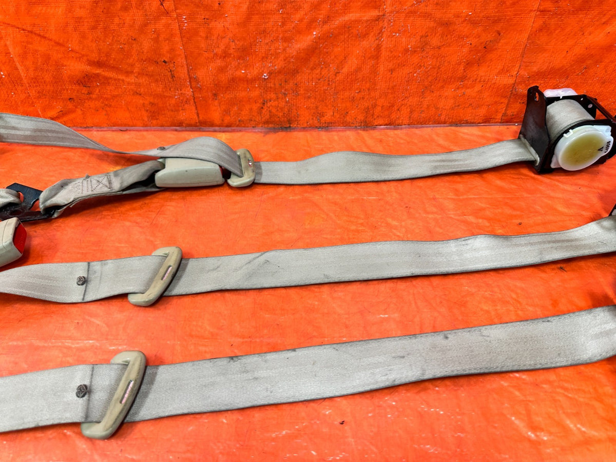 04-08 ACURA TSX - REAR SEAT BELT SET - LEFT & RIGHT SEAT BELTS - TAN - OEM #3122
