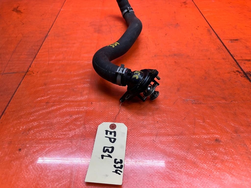 13 15 HONDA CIVIC SI 4D 2.4L K24Z7 ENGINE THERMOSTAT HOUSING W/ RADIATOR HOSE OE4