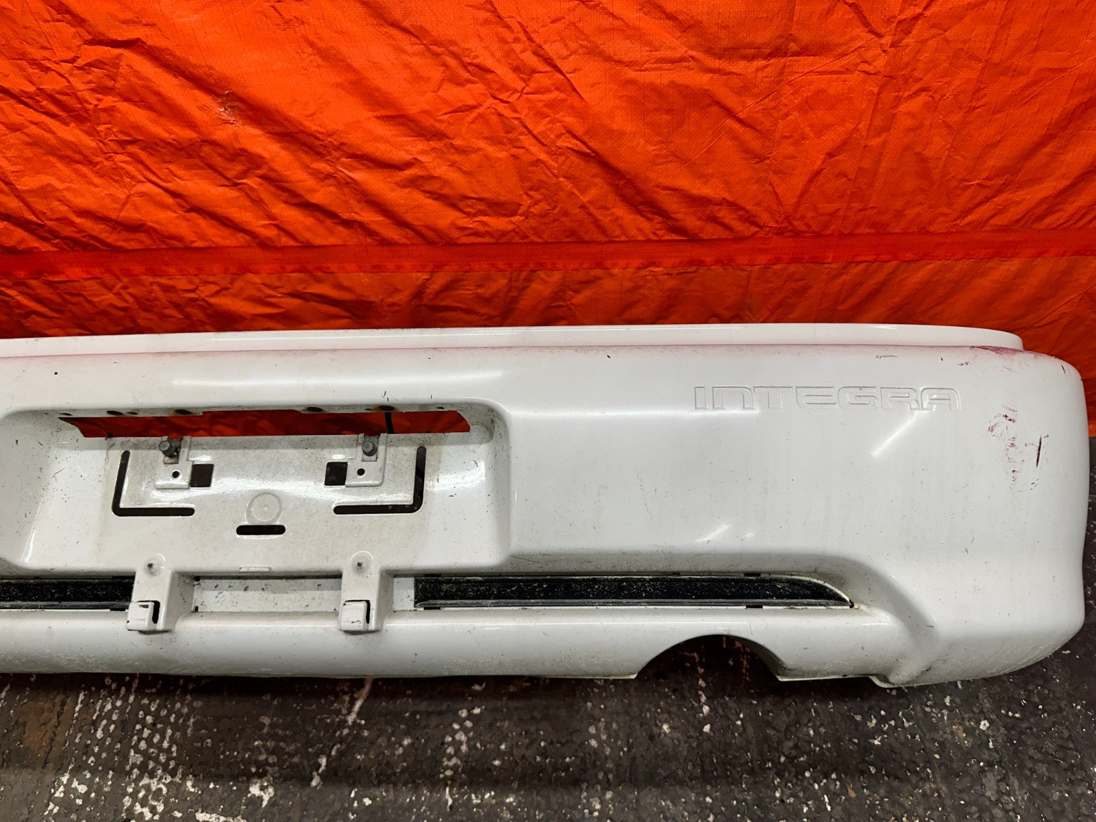98 01 ACURA INTEGRA 2D REAR BUMPER COVER FASCIA OEM #3319