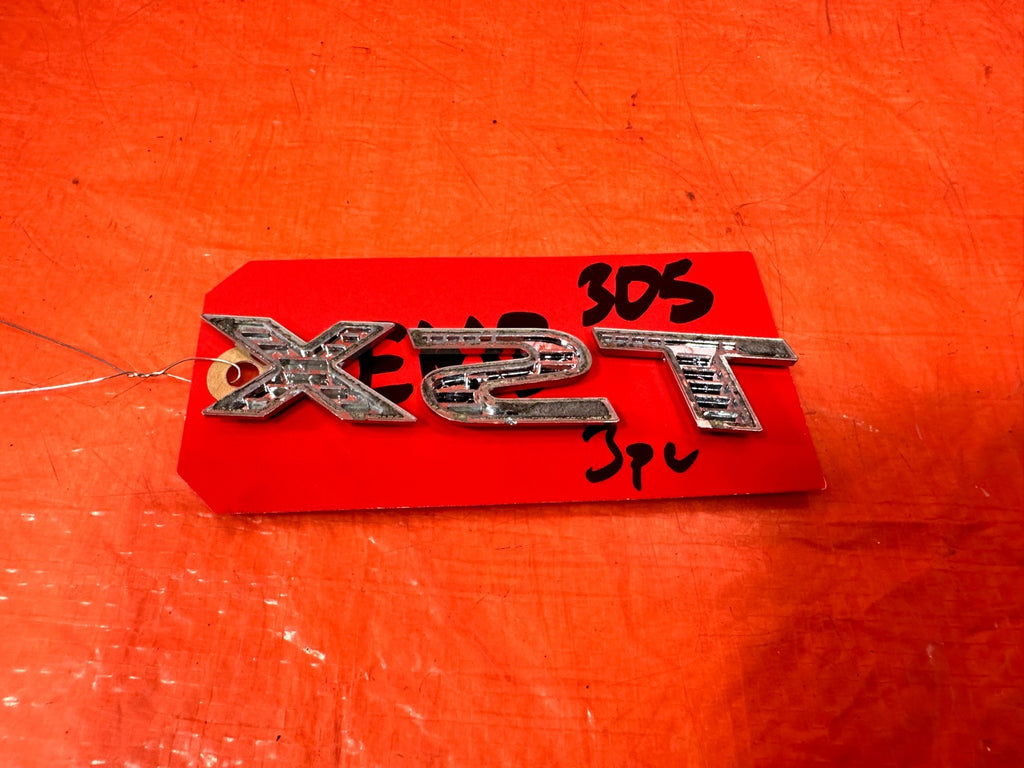09 14 ACURA TSX   TSX MOUNTED TRUNK BADGE EMBLEM LOGO INSIGNIA   OEM 3052