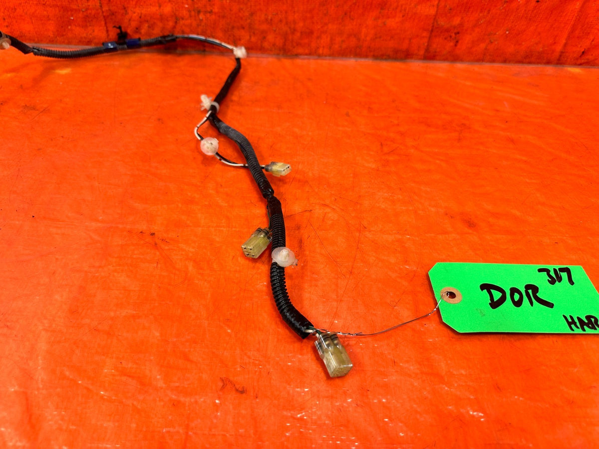 90-91 HONDA CIVIC HATCHBACK - LEFT DOOR SPEAKER WIRE HARNESS - OEM 317 SPLICE5