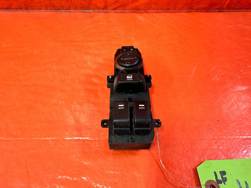 10 16 HYUNDAI GENESIS COUPE   MASTER WINDOW SWITCH   DRIVER LEFT SIDE   OEM #2991
