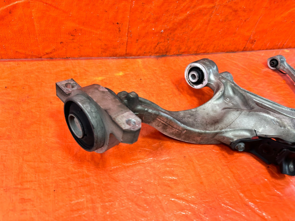 08 15 INFINITI G37 COUPE   DRIVER LEFT  FRONT UPPER & LOWER CONTROL ARM 31114