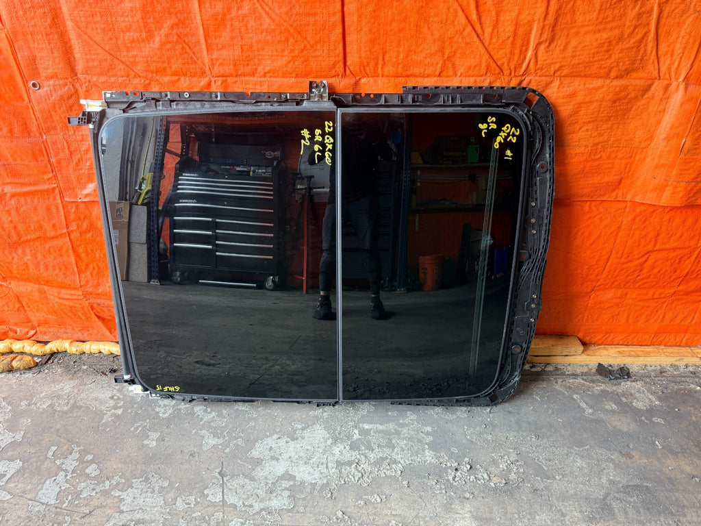 2022-2026 INFINITI QX60 FRONT & REAR PANORAMIC SUNROOF ROOF GLASS PANEL OEM OE0