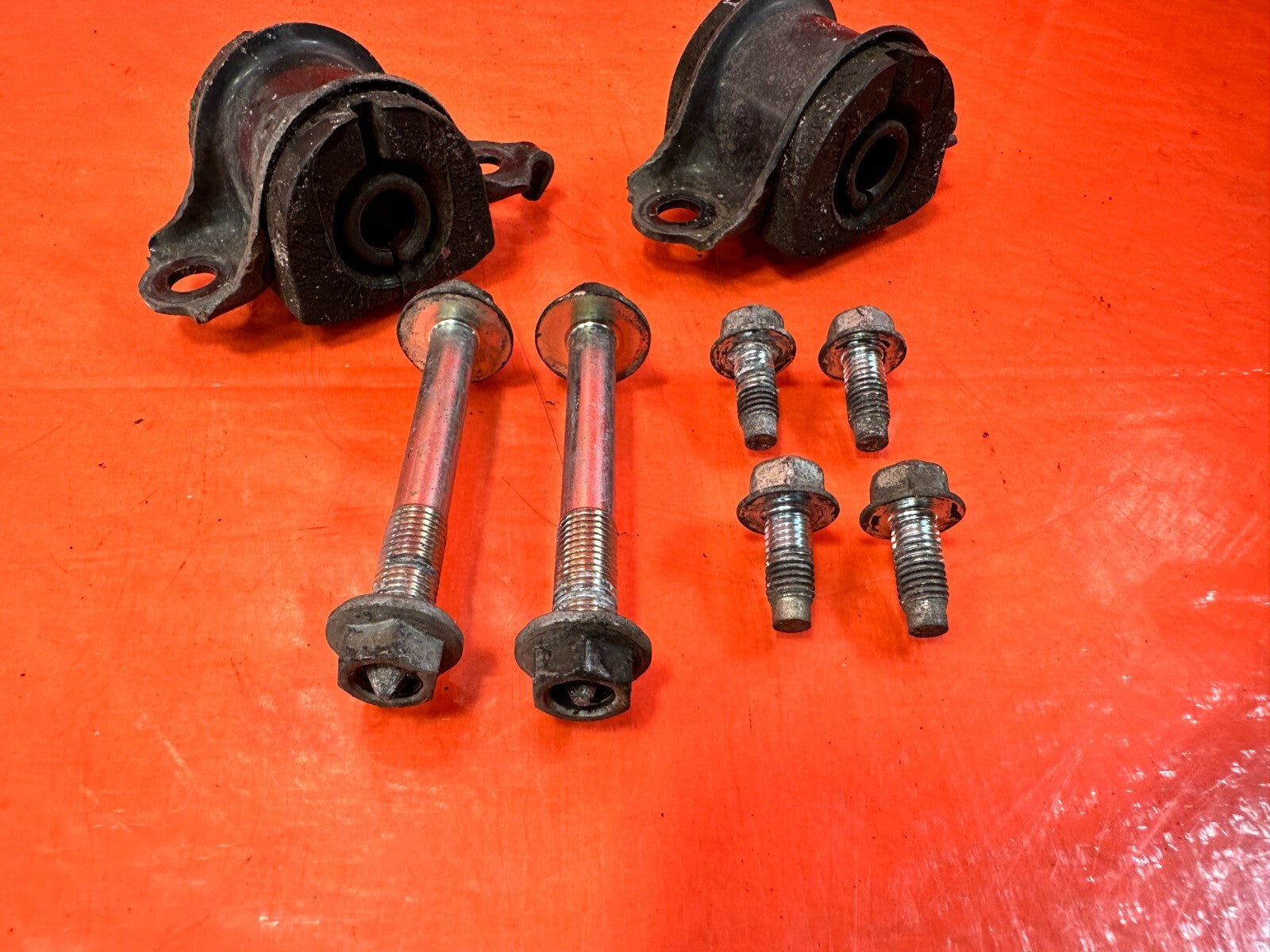 13 20 SUBARU BRZ   LEFT & RIGHT REAR SWAY BAR BRACKETS   OEM #2922