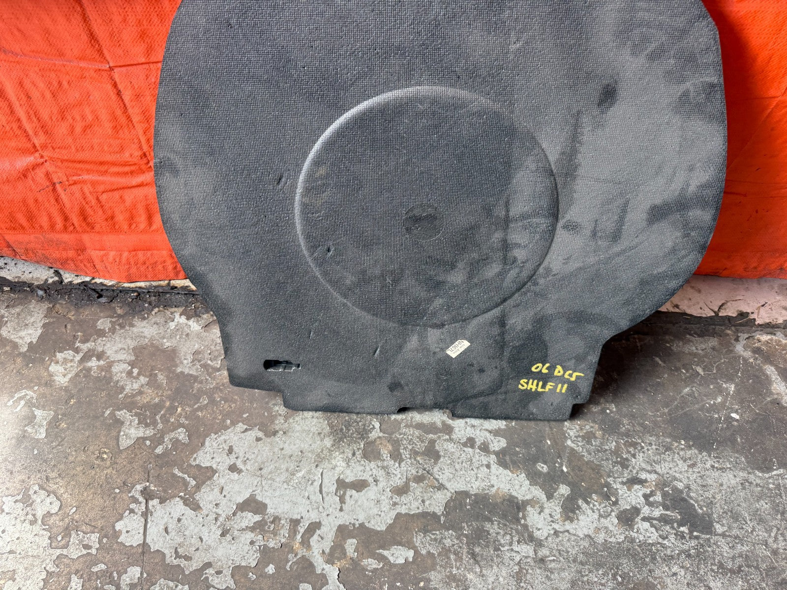 02 06 ACURA RSX TYPE S 2.0L REAR TRUNK SPARE TIRE FOAM OEM #3295