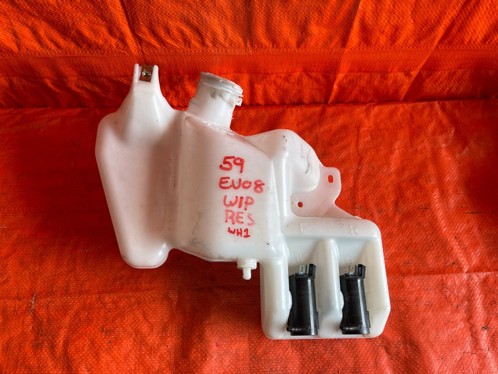 03 06 LANCER EVOLUTION EVO 8 9 VIII IX   WINDSHIELD WIPER RESERVOIR TANK OEM OE0