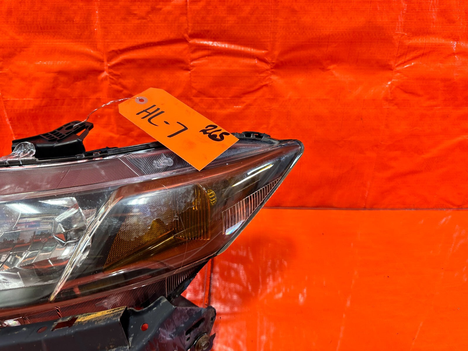 2013 13 HONDA CIVIC SI 2D COUPE   DRIVER LEFT HEADLIGHT HEADLAMP W/ BRACKET #2654