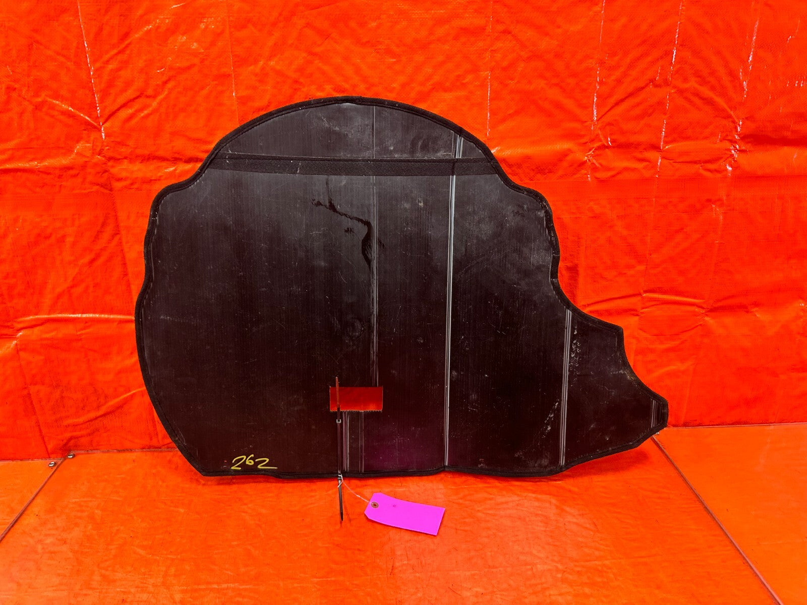 04 08 NISSAN 350Z CONVERTIBLE REAR TRUNK CARDBOARD INSERT SPARE COVER BOARD 2620