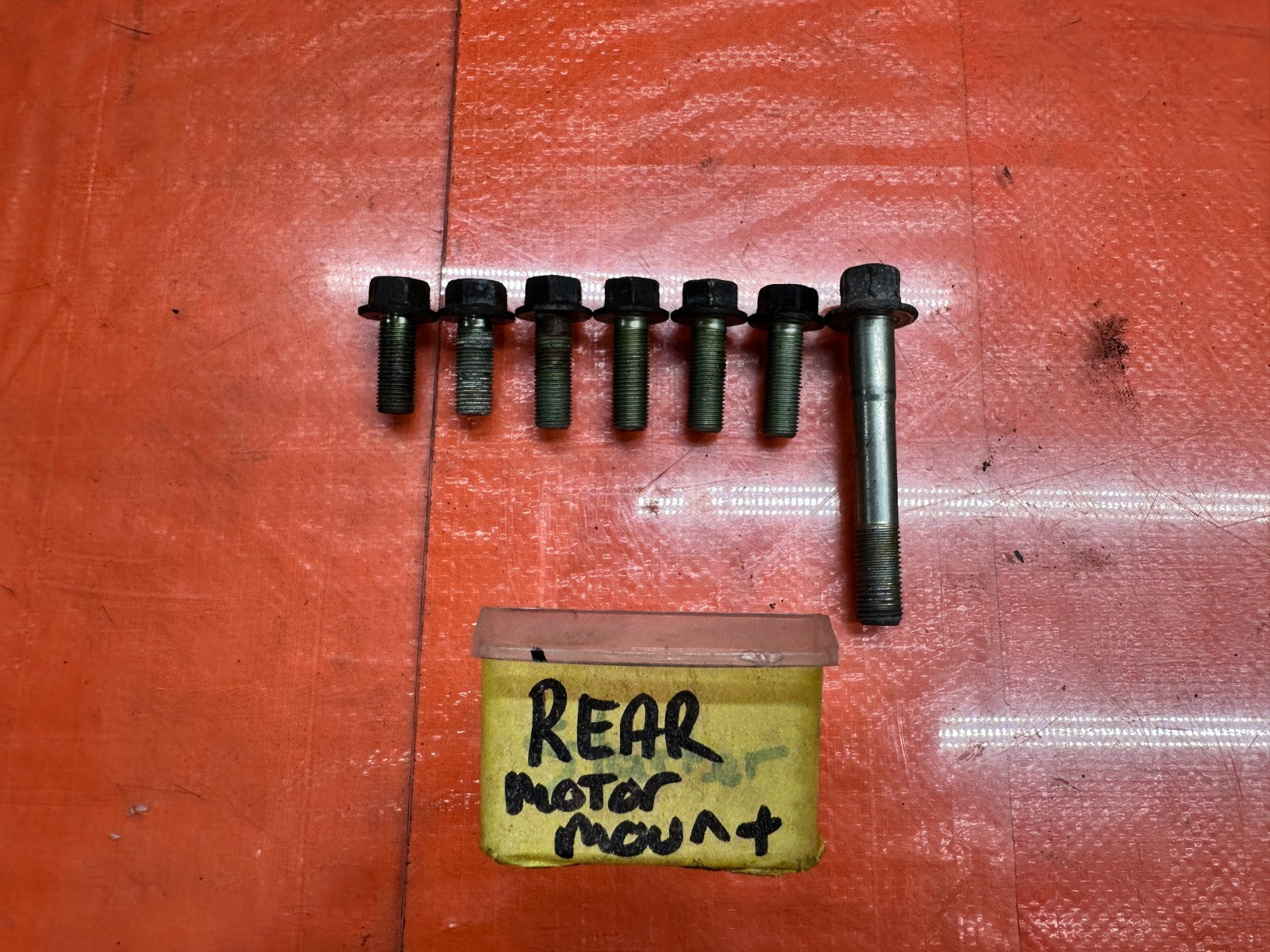 13 15 HONDA CIVIC SI 2.4 REAR ENGINE MOTOR TRANSMISSION MOUNT BOLTS HARDWARE 3340