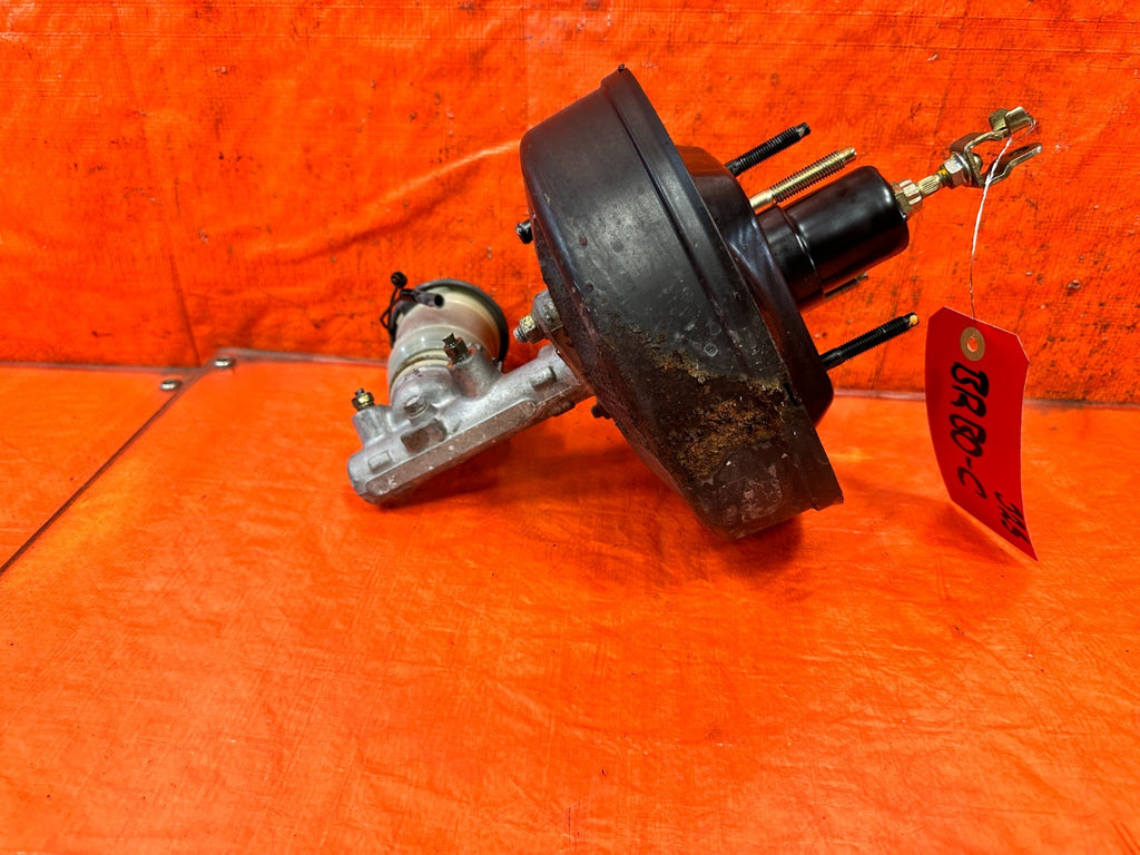 90 91 HONDA CIVIC HATCHBACK   BRAKE BOOSTER & MASTER CYLINDER   OEM 3258