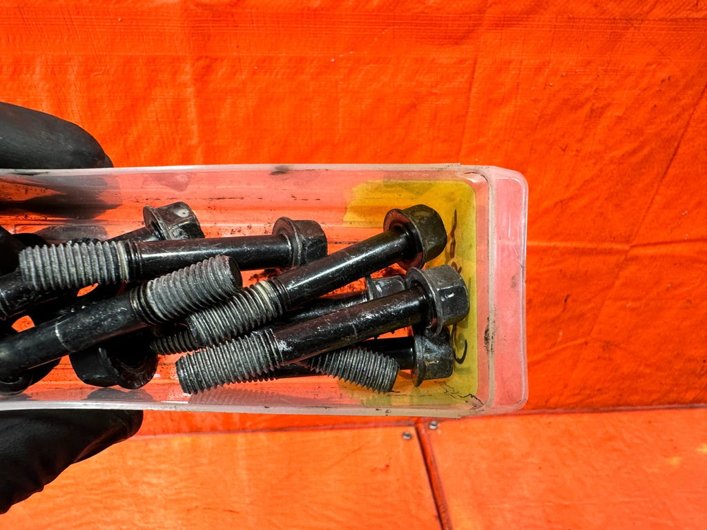 13-16 HYUNDAI GENESIS COUPE - LEFT RIGHT MOTOR MOUNT BOLTS HARDWARE - OEM 3181