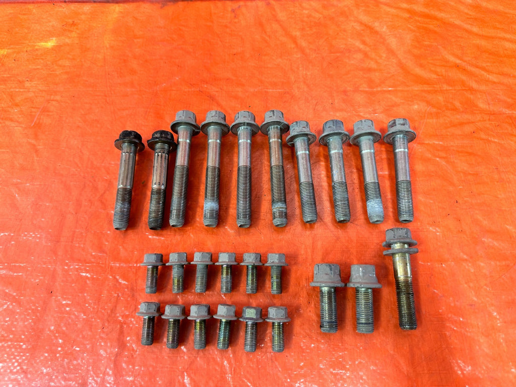 97 01 HONDA CR V CRV FRONT SUBFRAME CROSSMEMBER BOLTS HARDWARE   OEM #3011