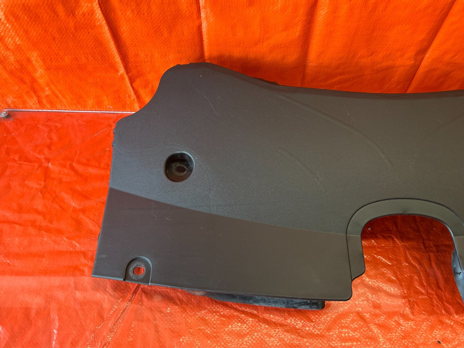 09 12 INFINITI FX50 FX35 RADIATOR SIGHT SHIELD TOP BAFFLE AIR DUCT COVER OEM 1163
