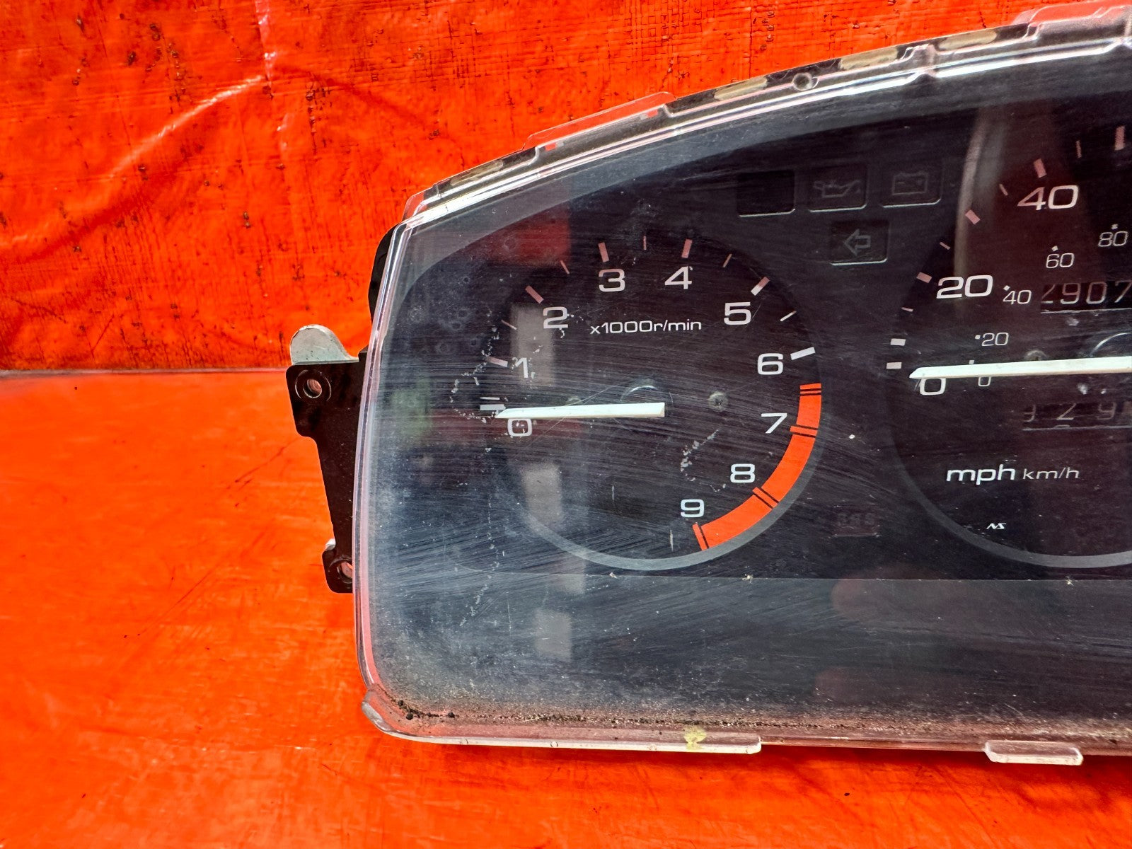 92 95 HONDA CIVIC   D16Z6   SOHC VTEC   5 SPEED MANUAL GAUGE CLUSTER OEM 3266